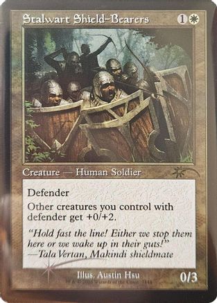 Stalwart Shield-Bearers (SLD-7148) [Secret Lair Drop Series] Foil MTG Single Wizards of the Coast