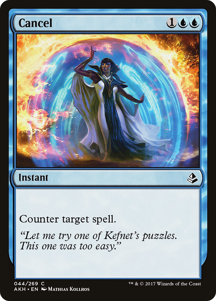 Cancel (AKH-044) [Amonkhet] MTG Single Wizards of the Coast