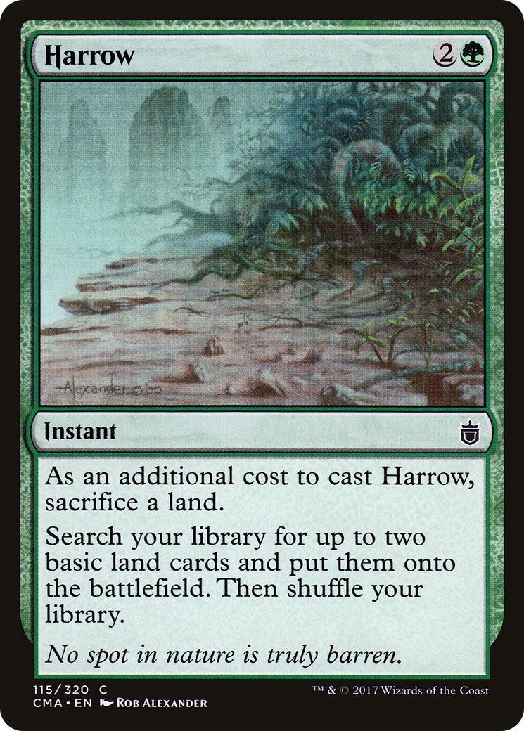 Harrow (CMA-115) [Commander Anthology] MTG Single Wizards of the Coast