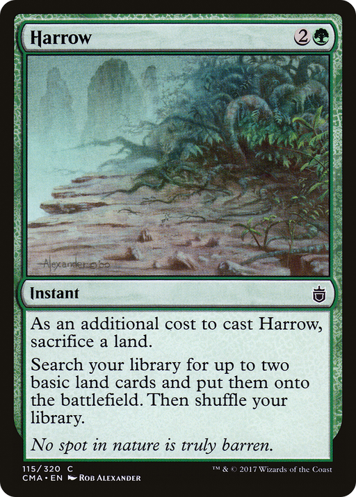 Harrow (CMA-115) [Commander Anthology] MTG Single Wizards of the Coast