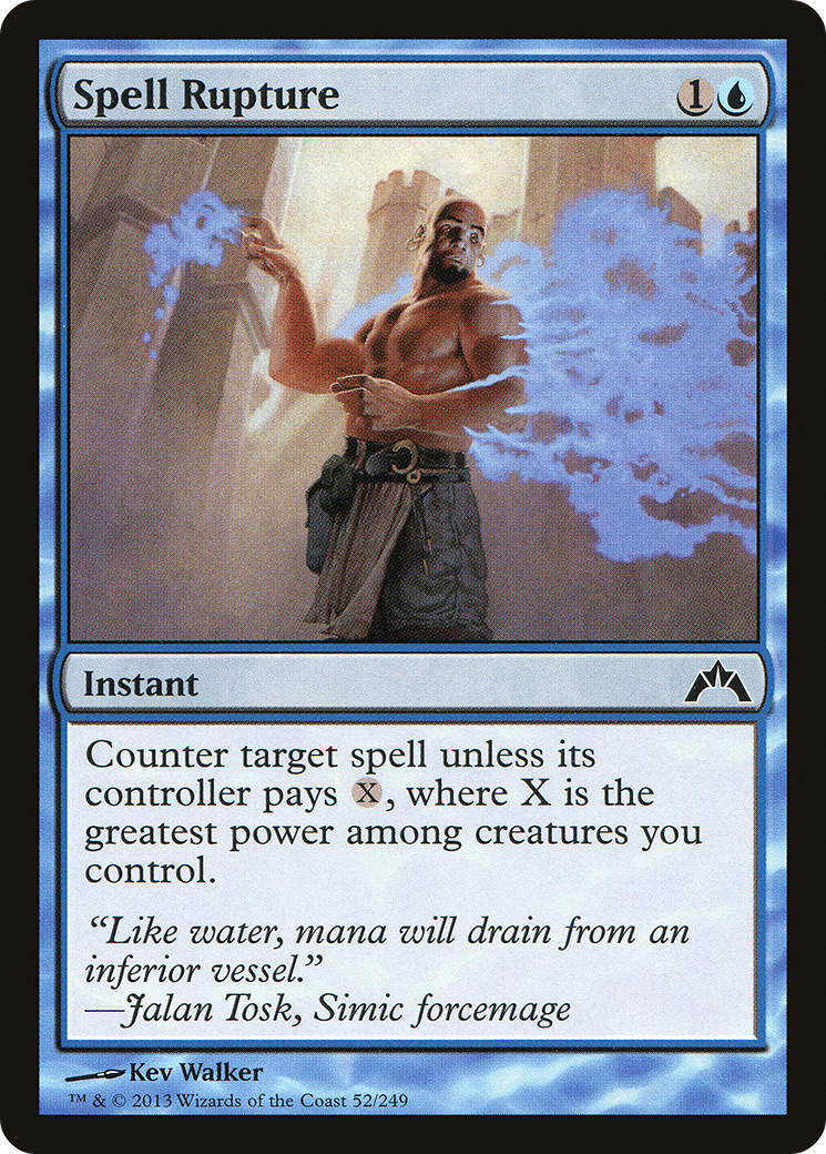 Spell Rupture (GTC-052) [Gatecrash] MTG Single Wizards of the Coast