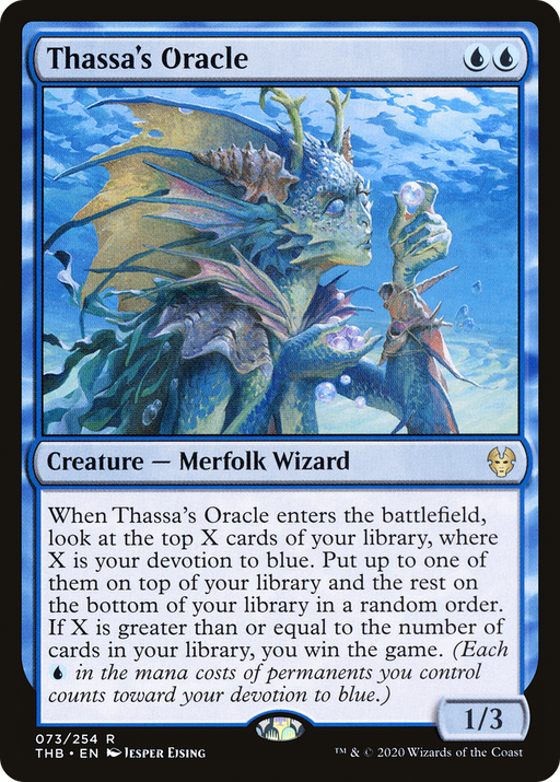 Thassa's Oracle (THB-073) [Theros Beyond Death] MTG Single Wizards of the Coast