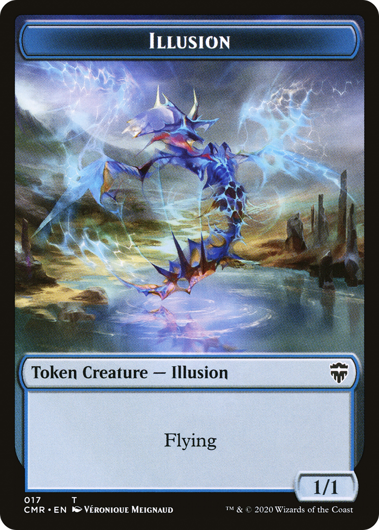 Illusion (TCMR-017) [Tokens] Commander Legends Tokens MTG Single Wizards of the Coast