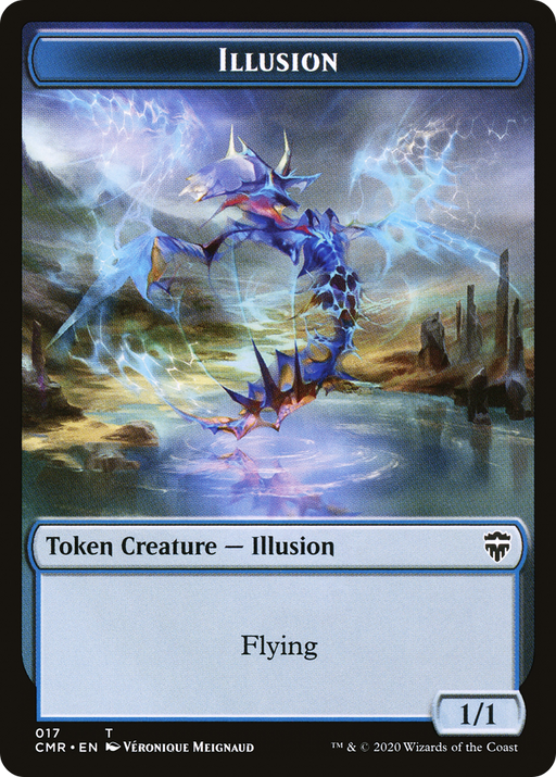 Illusion (TCMR-017) [Tokens] Commander Legends Tokens MTG Single Wizards of the Coast