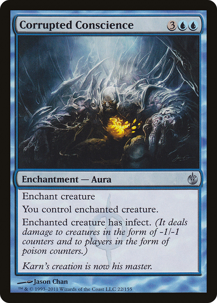 Corrupted Conscience (MBS-022) [Mirrodin Besieged] Foil MTG Single Wizards of the Coast