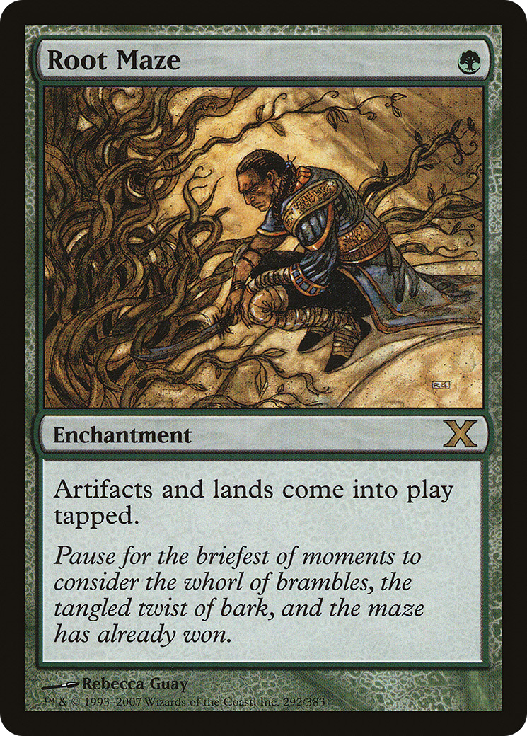 Root Maze (10E-292) [Tenth Edition] MTG Single Wizards of the Coast
