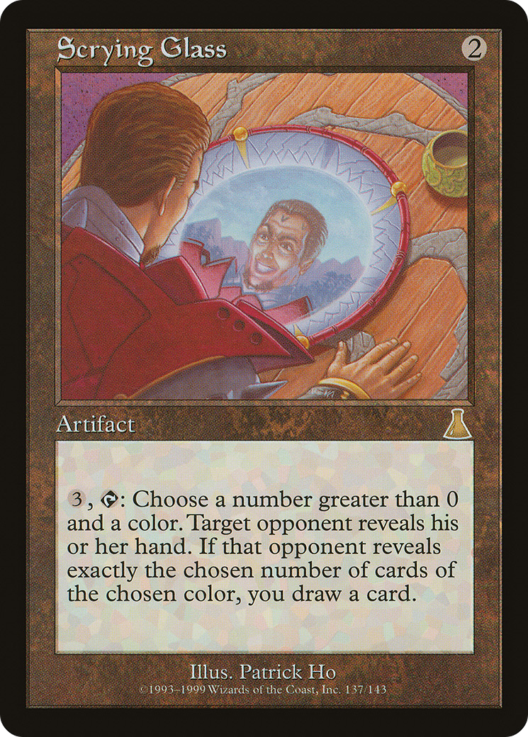 Scrying Glass (UDS-137) [Urza's Destiny] Foil MTG Single Wizards of the Coast
