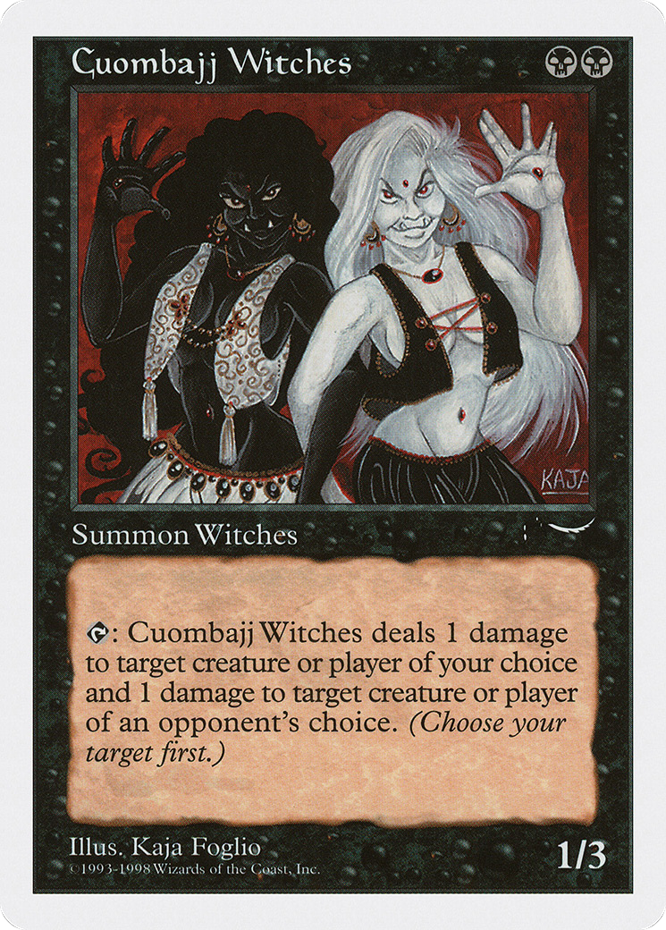 Cuombajj Witches (ATH-021) [Anthologies] MTG Single Wizards of the Coast