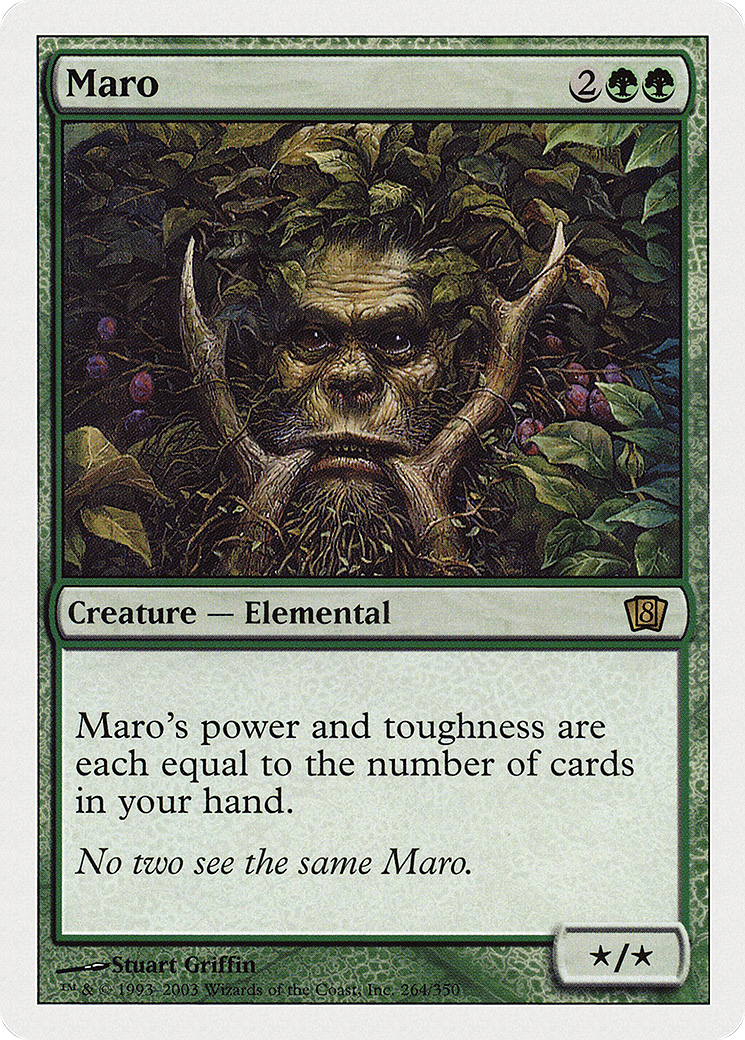 Maro (8ED-264) [8th Edition] Foil MTG Single Wizards of the Coast