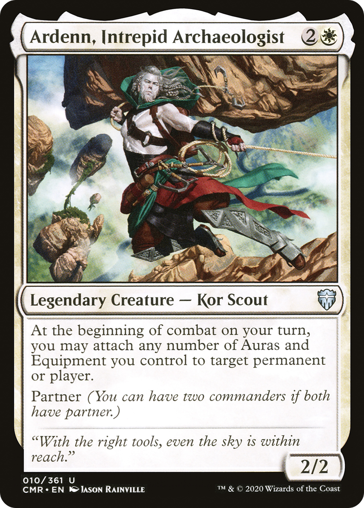 Ardenn, Intrepid Archaeologist (CMR-010) [Commander Legends] MTG Single Wizards of the Coast