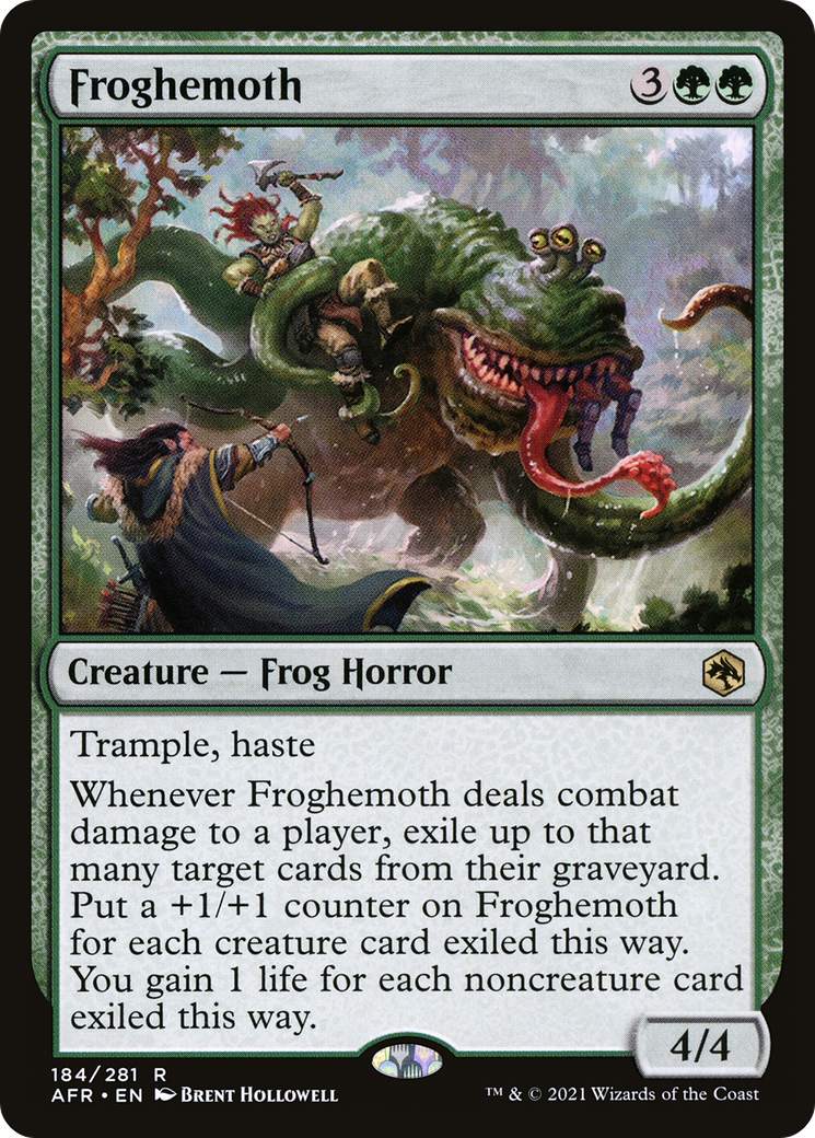 Froghemoth (AFR-184) [Adventures in the Forgotten Realms] MTG Single Wizards of the Coast