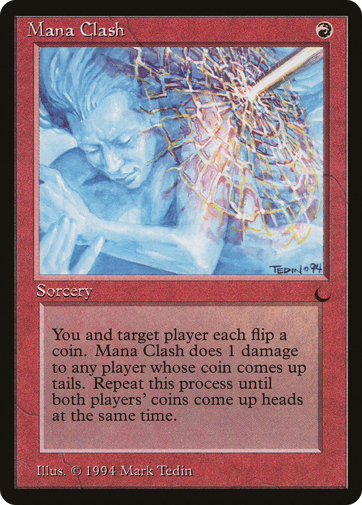 Mana Clash (DRK-072) [Oldschool] The Dark MTG Single Wizards of the Coast