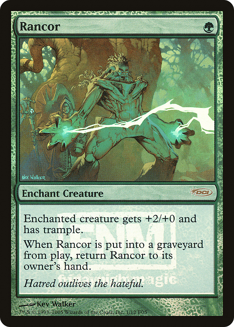 Rancor (FNM-) [Misc] Friday Night Magic 2005 Foil MTG Single Wizards of the Coast