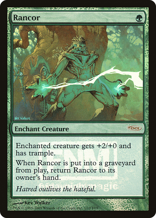 Rancor (FNM-) [Misc] Friday Night Magic 2005 Foil MTG Single Wizards of the Coast