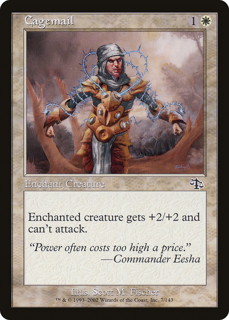 Cagemail (JUD-007) [Judgment] Foil MTG Single Wizards of the Coast