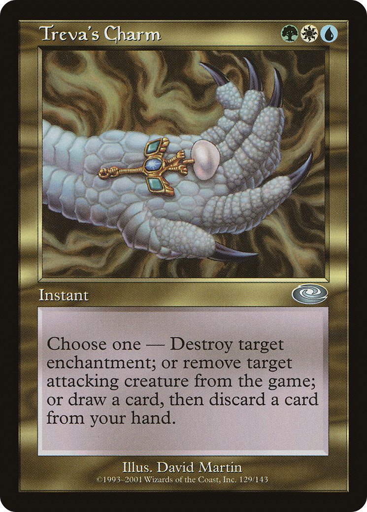 Treva's Charm (PLS-129) [Planeshift] MTG Single Wizards of the Coast