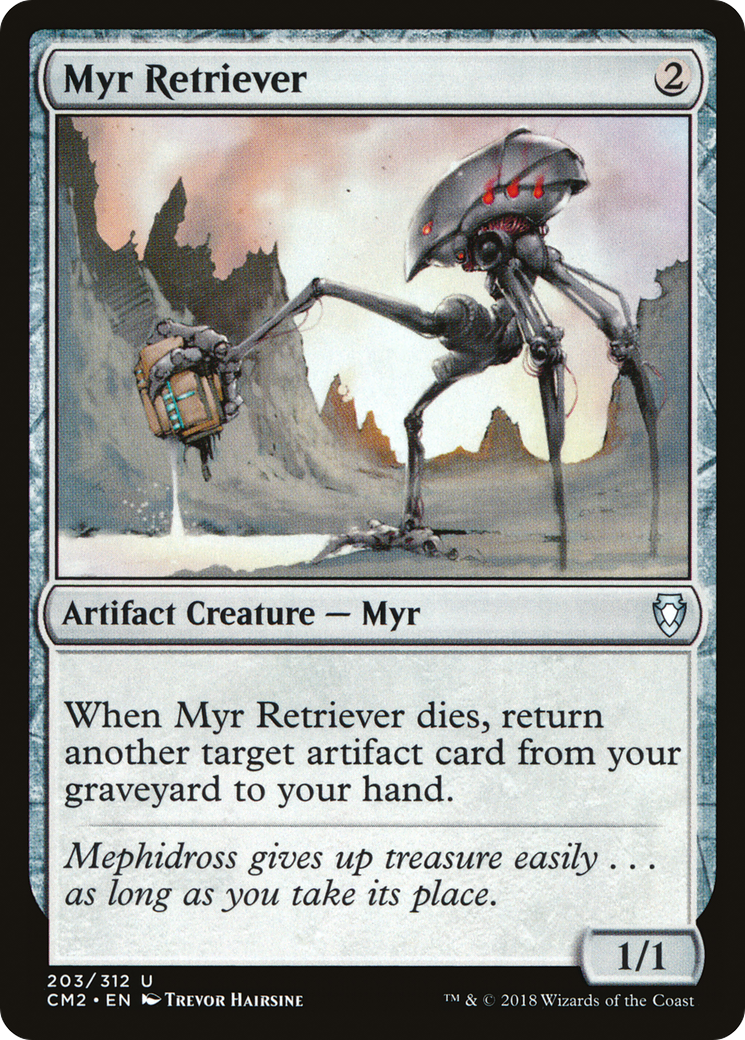 Myr Retriever (CM2-203) [Commander Anthology Volume II] MTG Single Wizards of the Coast