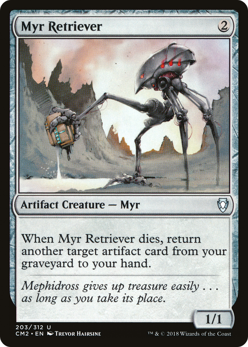 Myr Retriever (CM2-203) [Commander Anthology Volume II] MTG Single Wizards of the Coast