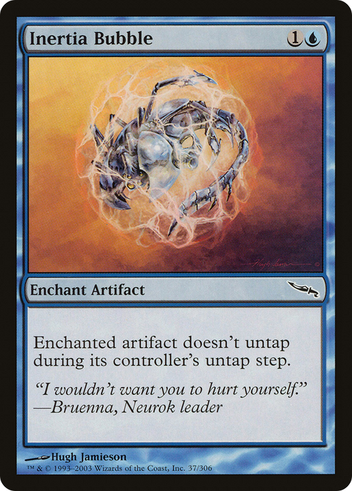 Inertia Bubble (MRD-037) [Mirrodin] MTG Single Wizards of the Coast
