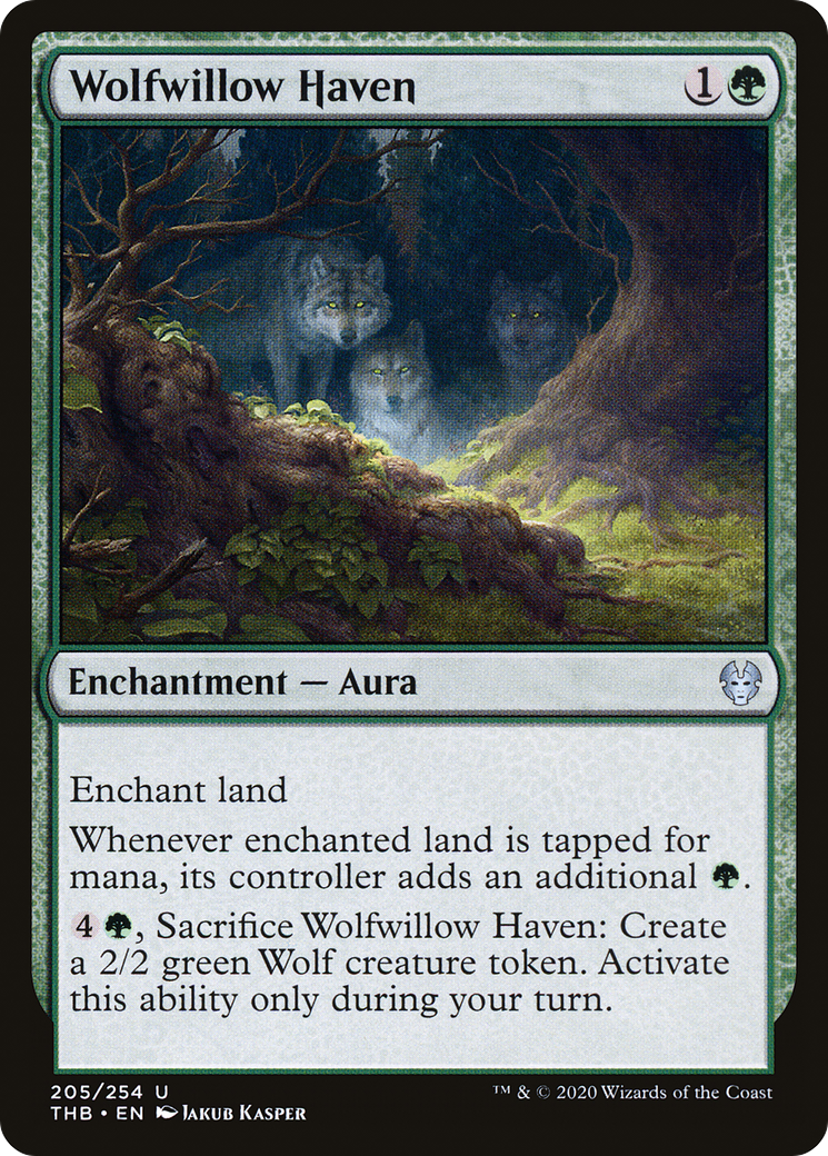 Wolfwillow Haven (THB-205) [Theros Beyond Death] MTG Single Wizards of the Coast
