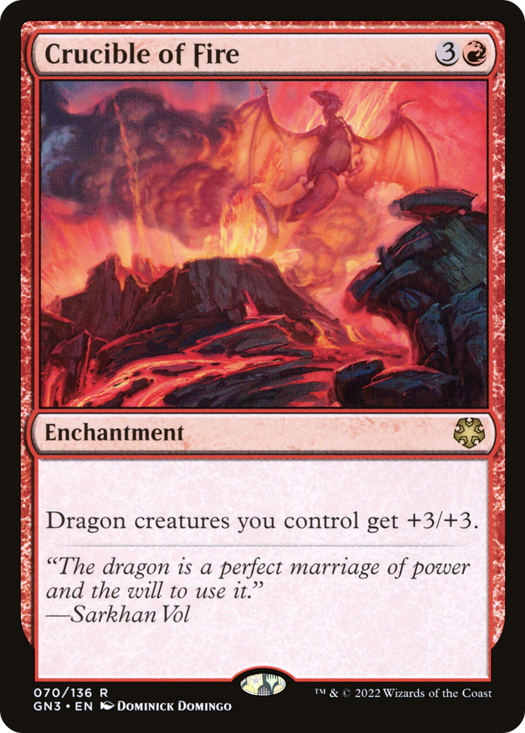 Crucible of Fire (GN3-070) [Misc] Game Night: Free-for-All MTG Single Wizards of the Coast