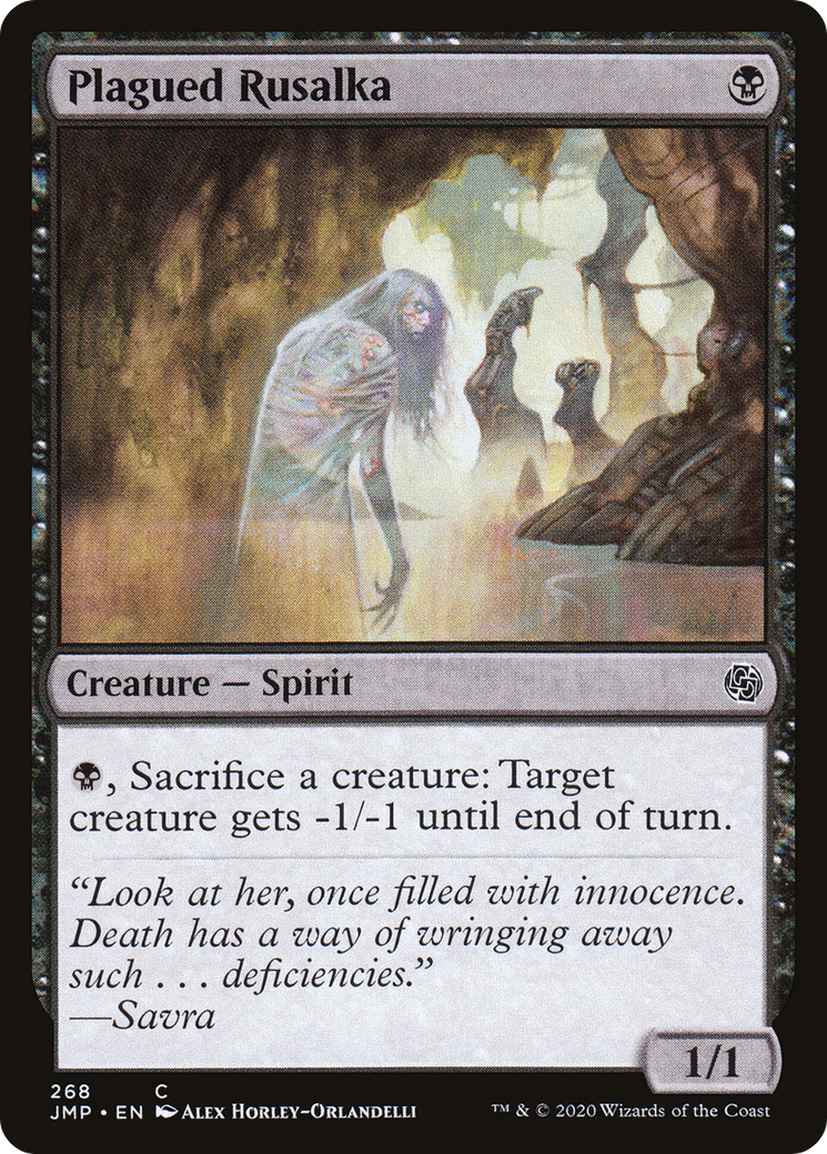 Plagued Rusalka (JMP-268) [Jumpstart] MTG Single Wizards of the Coast