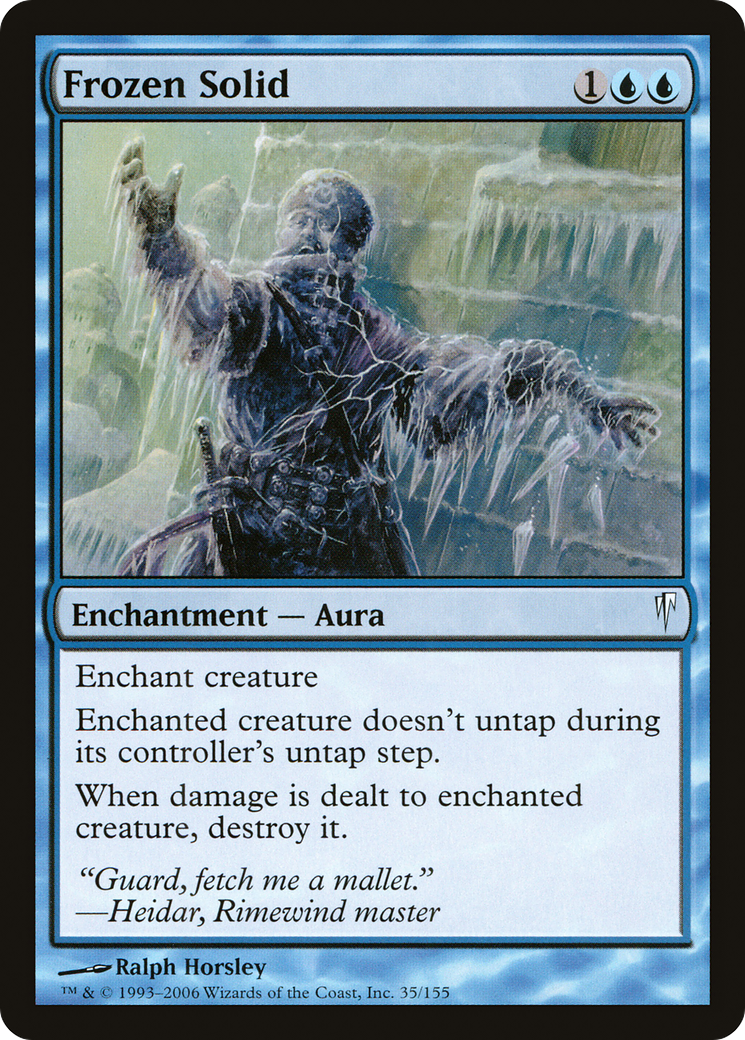 Frozen Solid (CSP-035) [Coldsnap] MTG Single Wizards of the Coast
