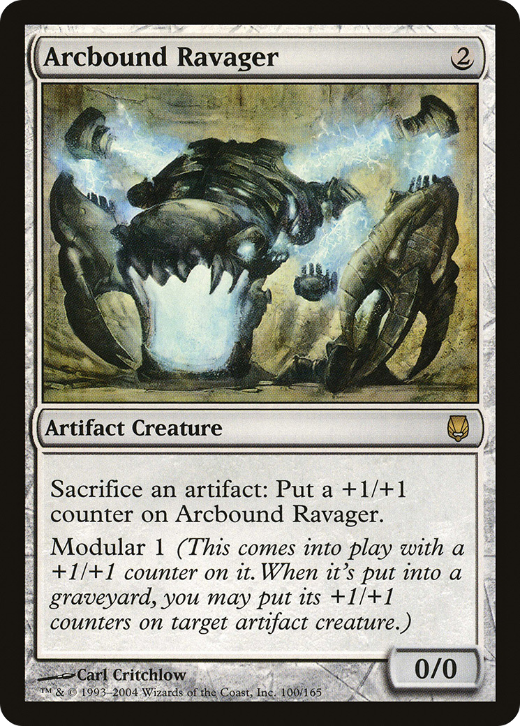 Arcbound Ravager (DST-100) [Darksteel] Foil MTG Single Wizards of the Coast