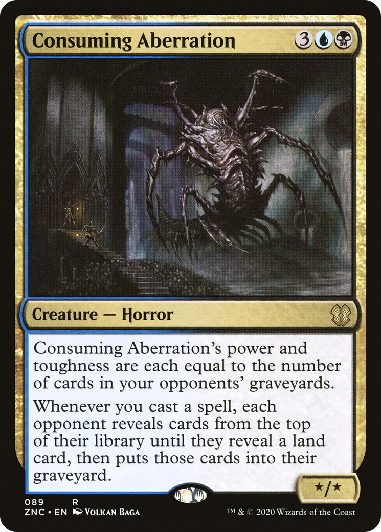 Consuming Aberration (ZNC-089) [Zendikar Rising Commander] MTG Single Wizards of the Coast