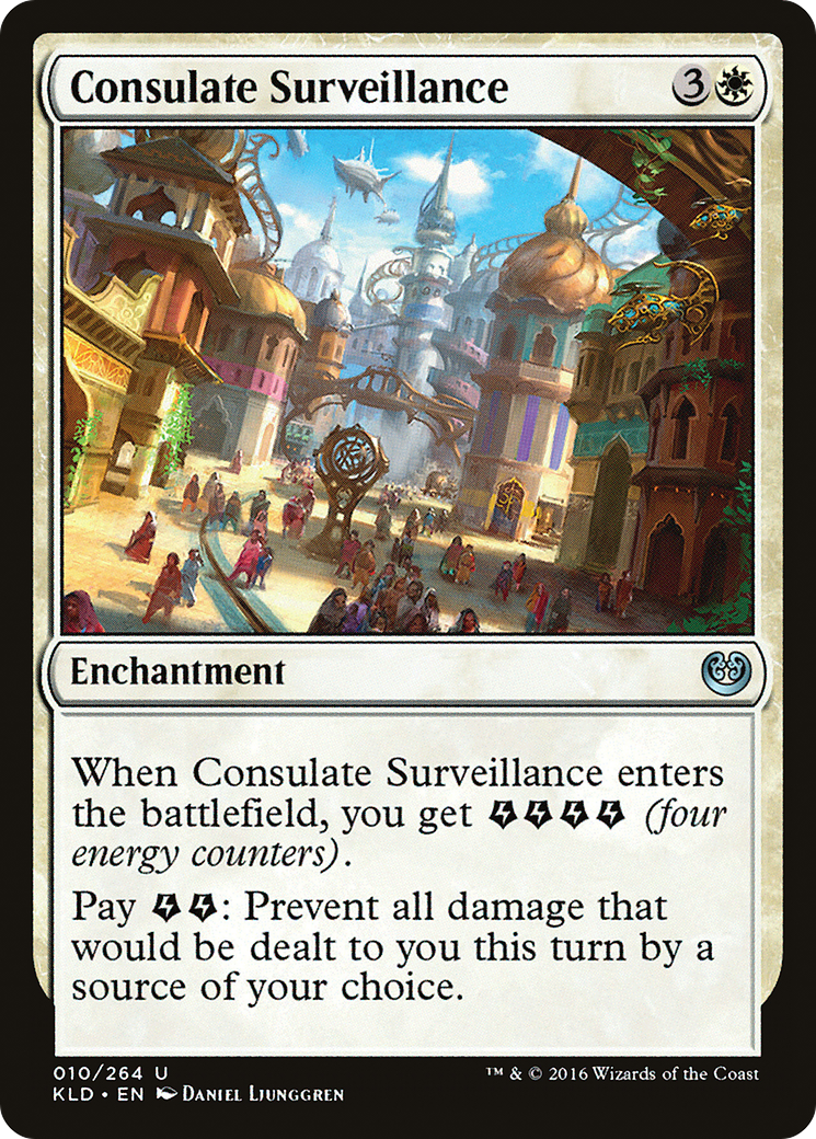 Consulate Surveillance (KLD-010) [Kaladesh] Foil MTG Single Wizards of the Coast