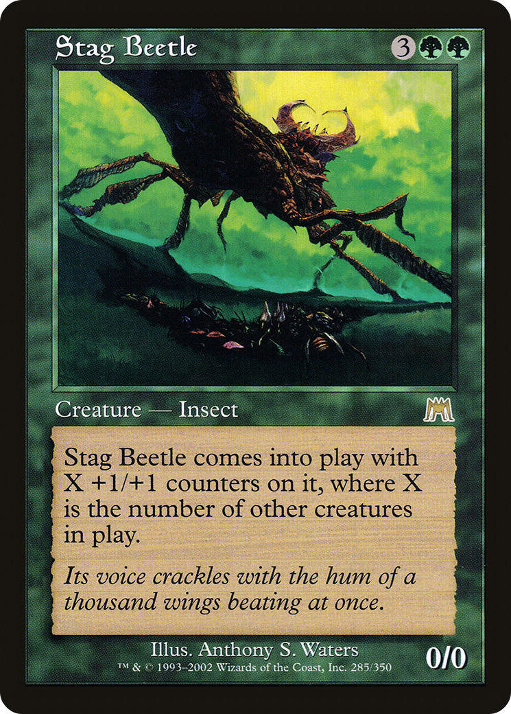Stag Beetle (ONS-285) [Onslaught] MTG Single Wizards of the Coast