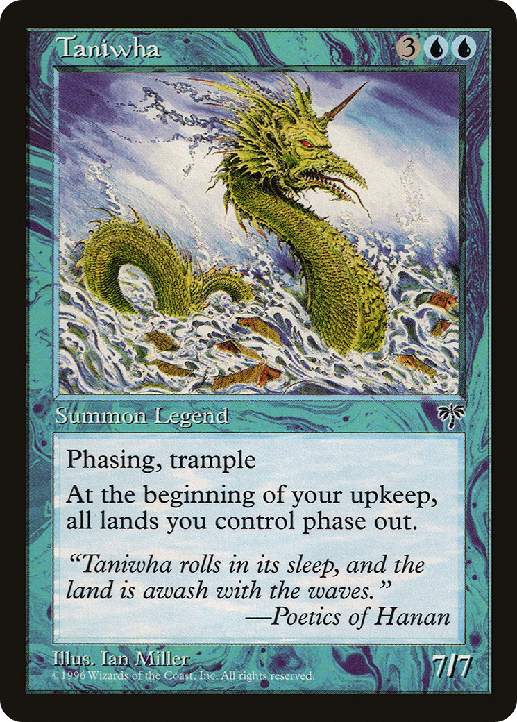 Taniwha (MIR-095) [Mirage] MTG Single Wizards of the Coast