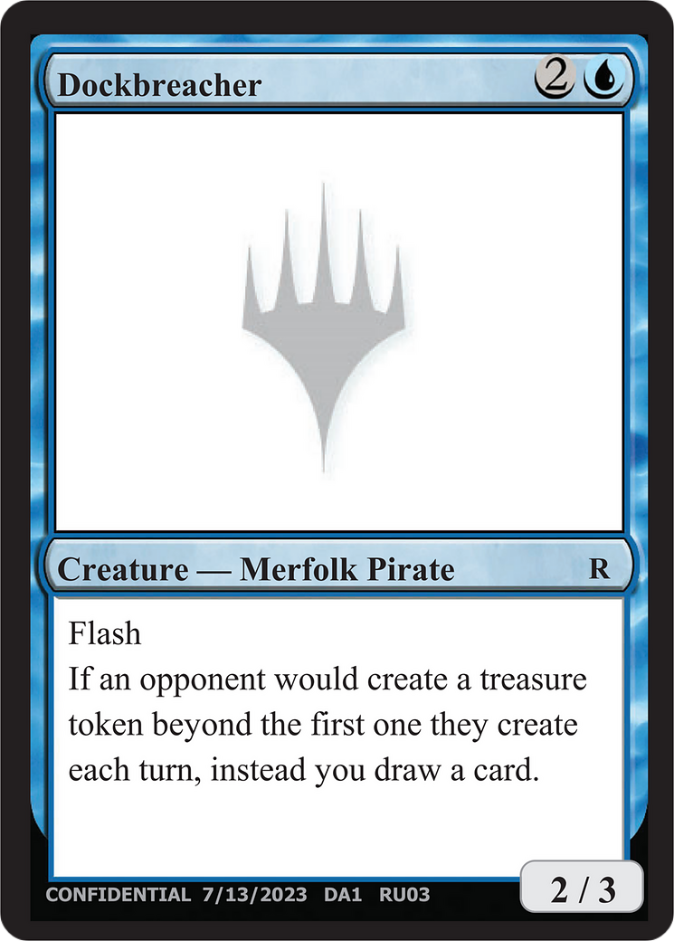 Dockbreacher (UNK-RU03A) [Misc] Unknown Event MTG Single Wizards of the Coast