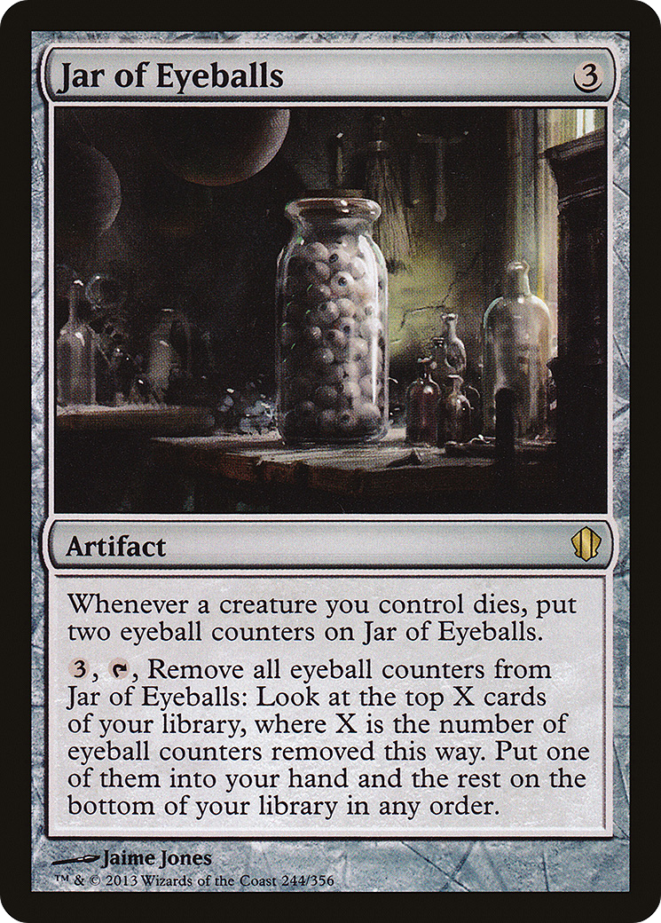 Jar of Eyeballs (C13-244) [Commander 2013] MTG Single Wizards of the Coast