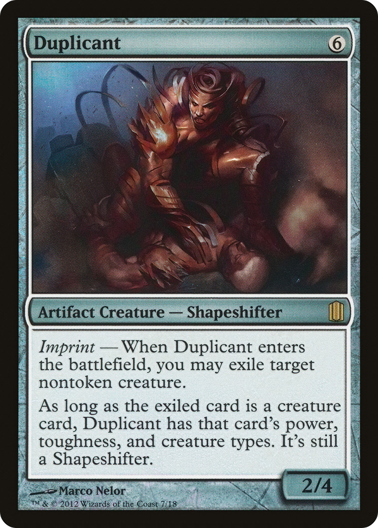 Duplicant (CM1-007) [Misc] Commander's Arsenal Foil MTG Single Wizards of the Coast