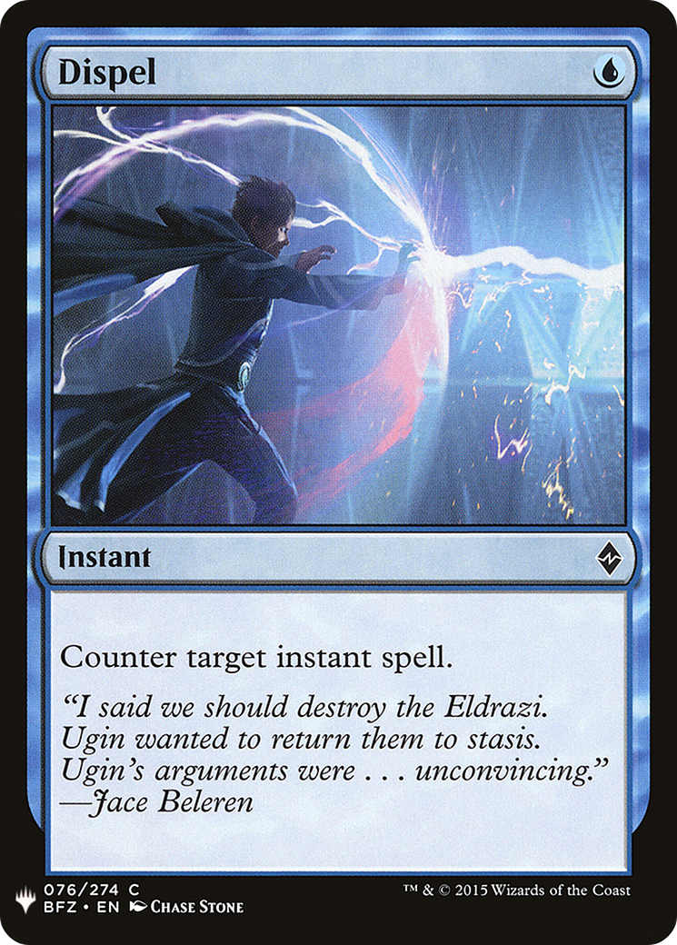 Dispel (LIST-076) [Mystery Booster] The List MTG Single Wizards of the Coast