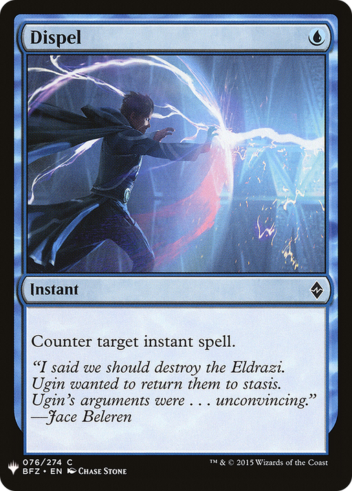 Dispel (LIST-076) [Mystery Booster] The List MTG Single Wizards of the Coast