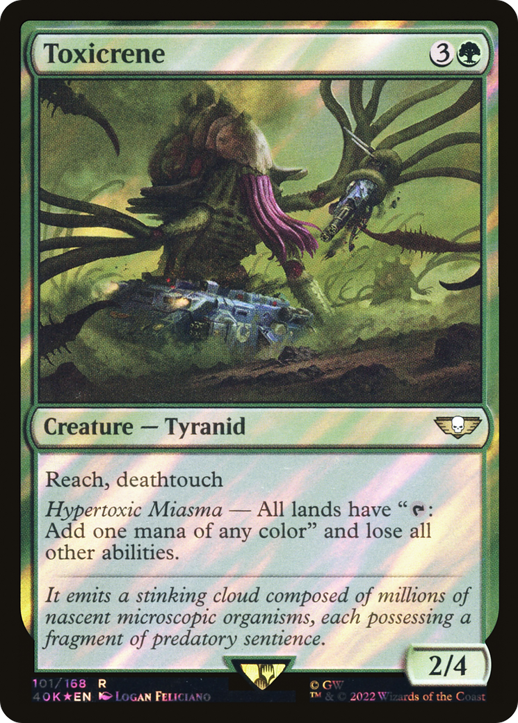 Toxicrene (40K-101★) [Warhammer 40,000 Commander] Foil MTG Single Wizards of the Coast