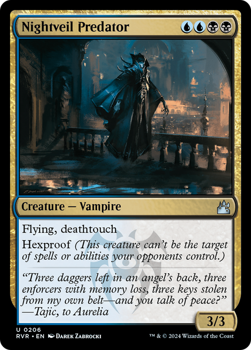 Nightveil Predator (RVR-206) [Ravnica Remastered] MTG Single Wizards of the Coast