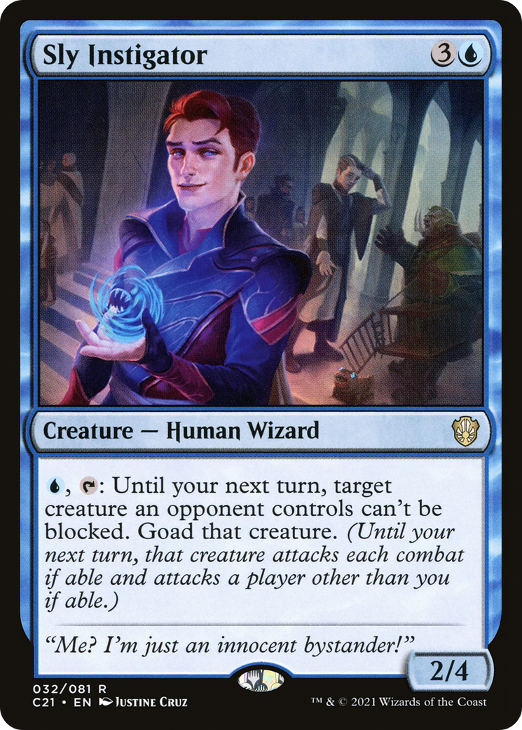 Sly Instigator (C21-032) [Commander 2021] MTG Single Wizards of the Coast