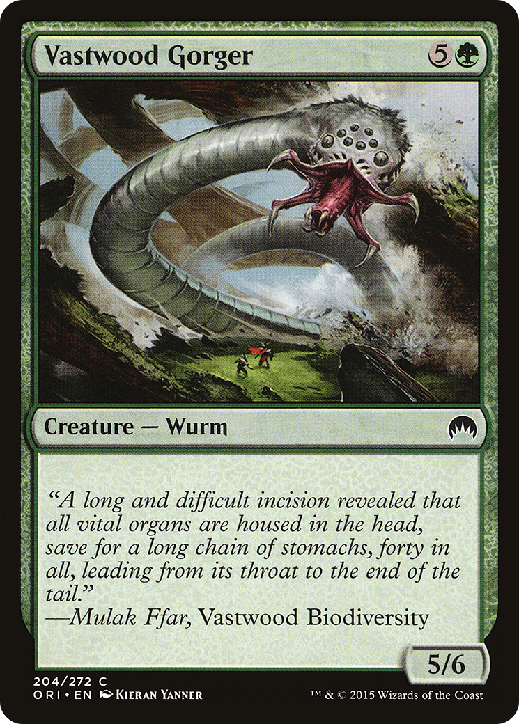 Vastwood Gorger (ORI-204) [Magic Origins] Foil MTG Single Wizards of the Coast