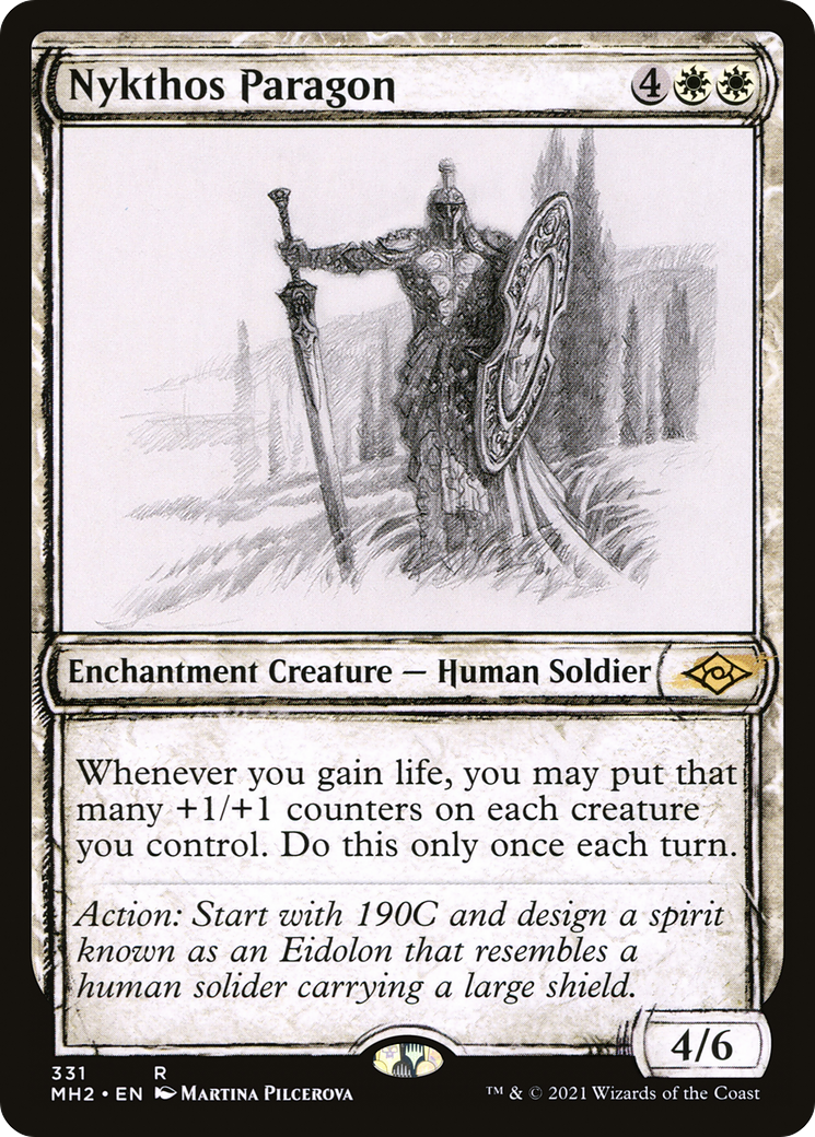 Nykthos Paragon (MH2-331) [Modern Horizons 2] (Showcase) MTG Single Modern Horizons 2