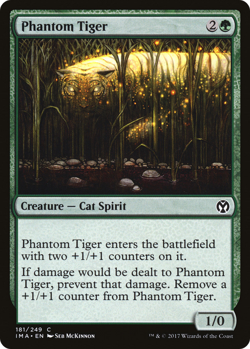 Phantom Tiger (IMA-181) [Iconic Masters] MTG Single Wizards of the Coast
