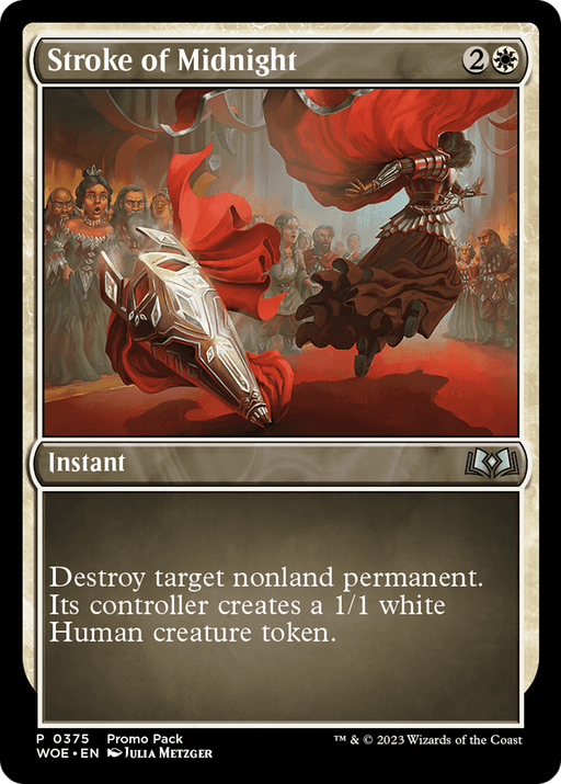 Stroke of Midnight (PPWOE-375) [Wilds of Eldraine] MTG Single Wizards of the Coast
