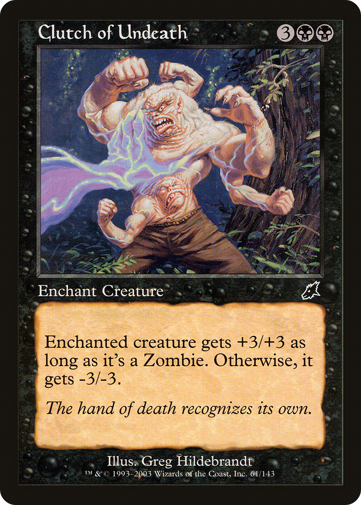 Clutch of Undeath (SCG-061) [Scourge] Foil MTG Single Wizards of the Coast