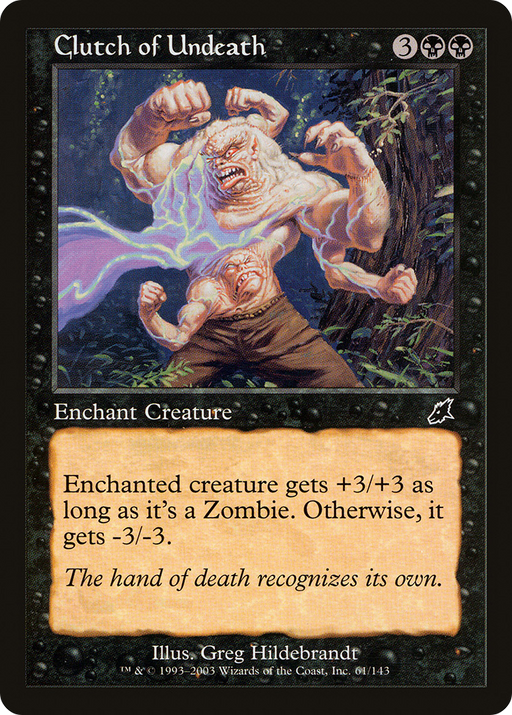 Clutch of Undeath (SCG-061) [Scourge] MTG Single Wizards of the Coast