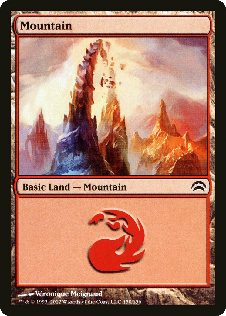 Mountain (150) (PC2-150) [Misc] Planechase 2012 Foil MTG Single Wizards of the Coast