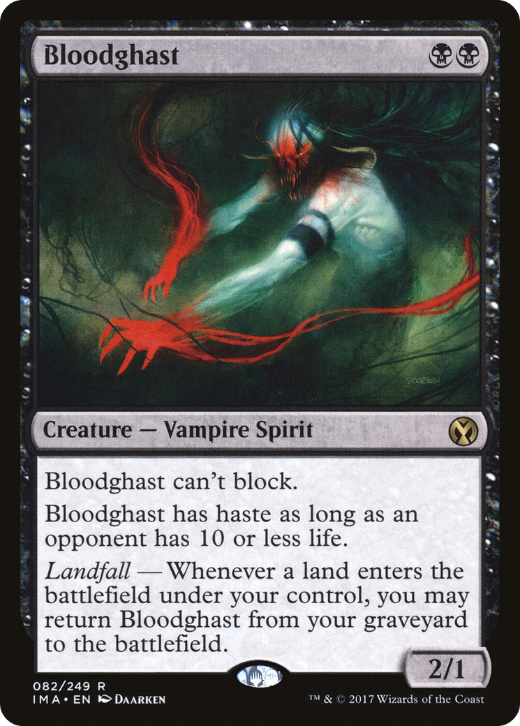 Bloodghast (IMA-082) [Iconic Masters] MTG Single Wizards of the Coast
