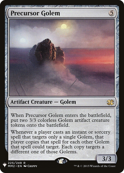 Precursor Golem (LIST-MM2-225) [Mystery Booster] The List MTG Single Wizards of the Coast