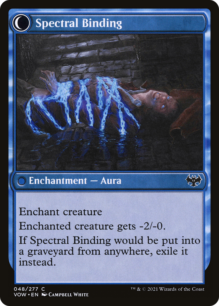 Binding Geist (VOW-048) [Innistrad: Crimson Vow] Foil MTG Single Wizards of the Coast